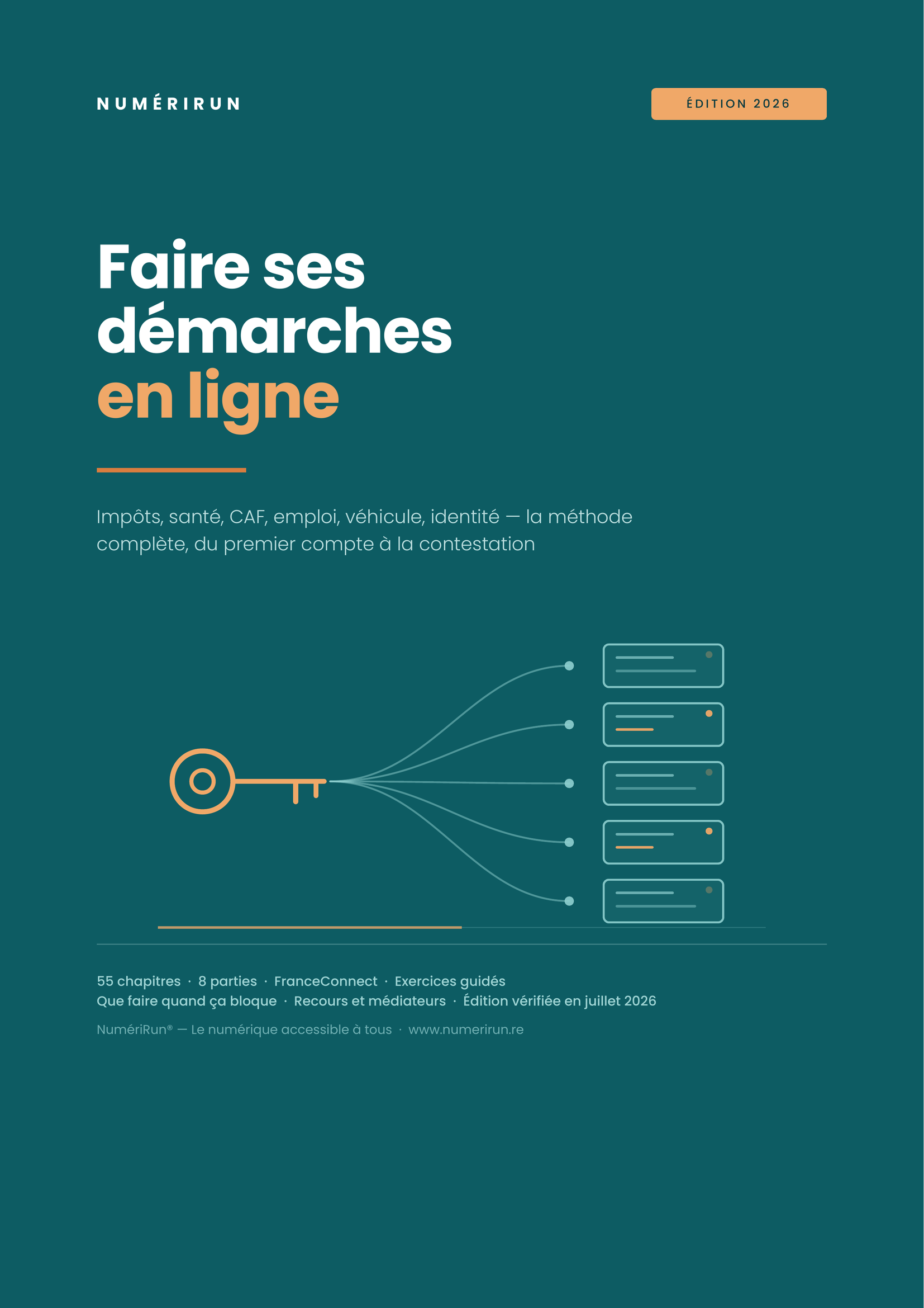 Ebook Faire ses démarches en ligne - guide PDF 73 pages Numerirun