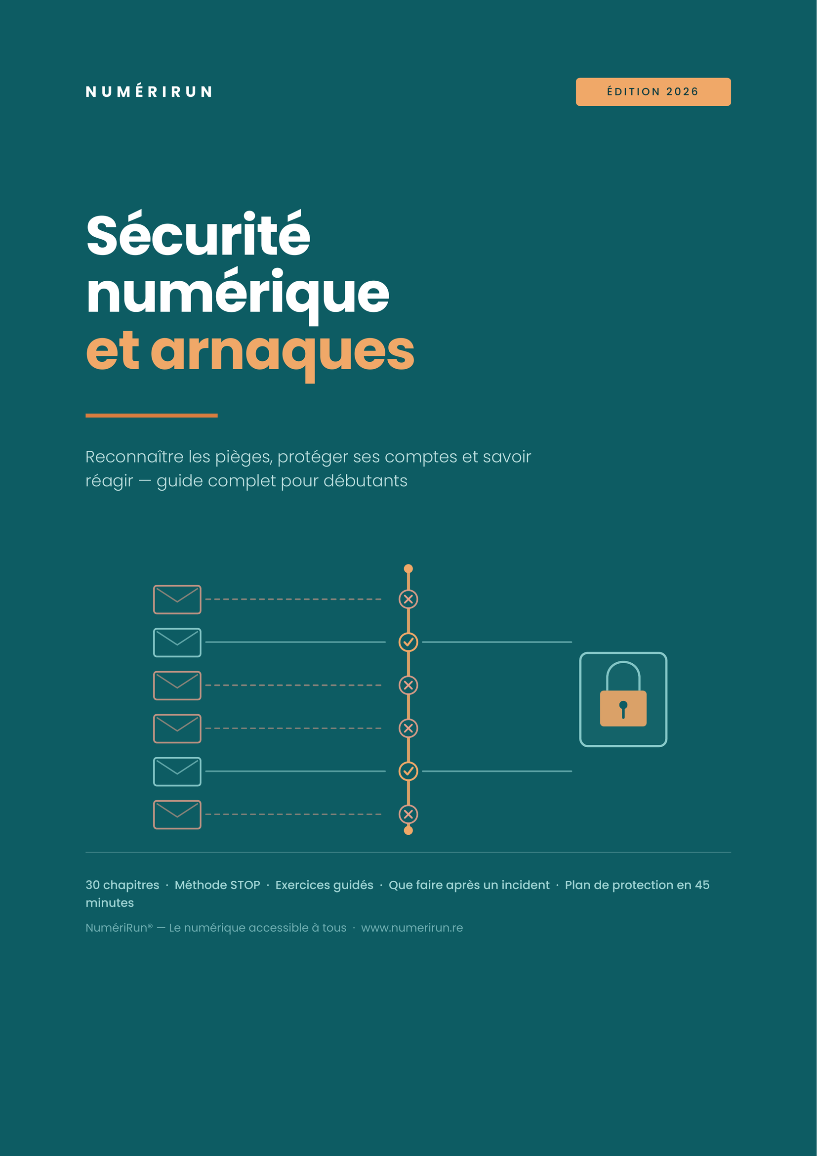 Ebook Sécurité numérique et arnaques - guide pratique PDF Numerirun