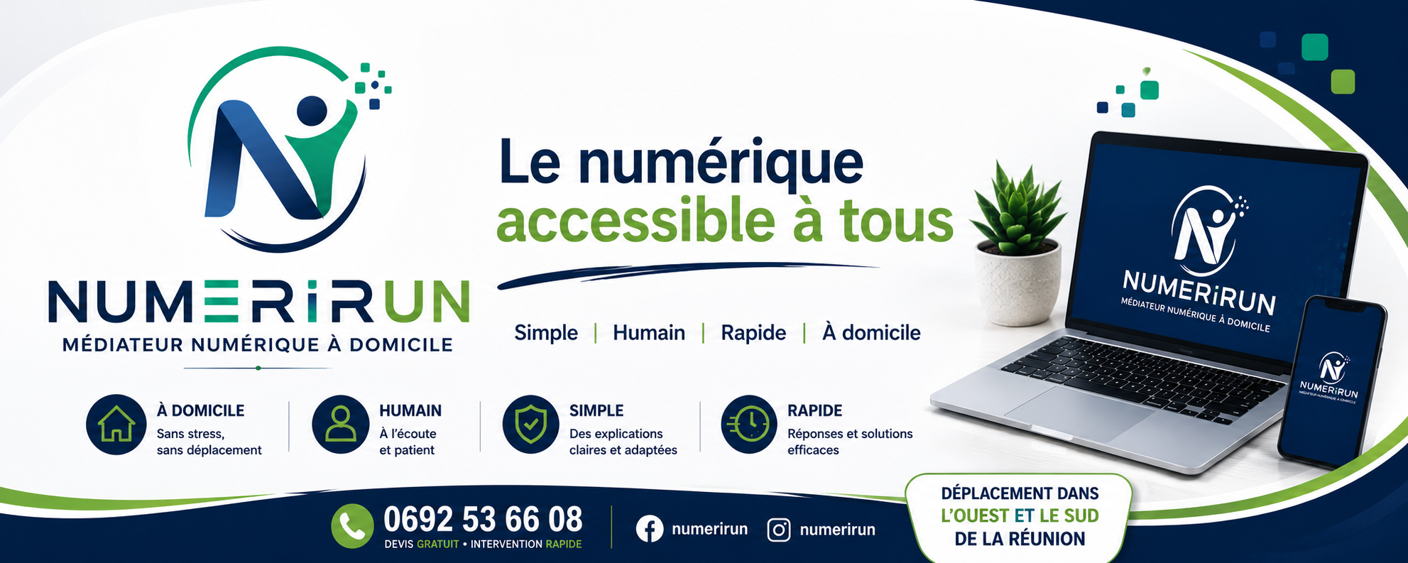 Numerirun — Le numérique accessible à tous