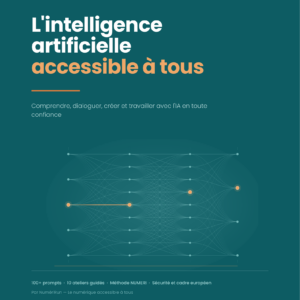Couverture de l'ebook L'intelligence artificielle accessible à tous, 93 pages, par NumériRun